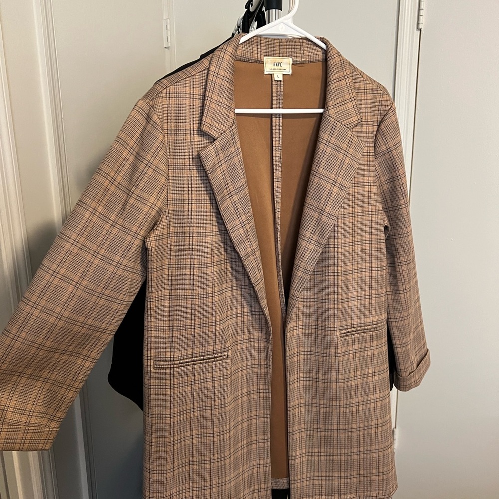 Women's Plaid Jacket